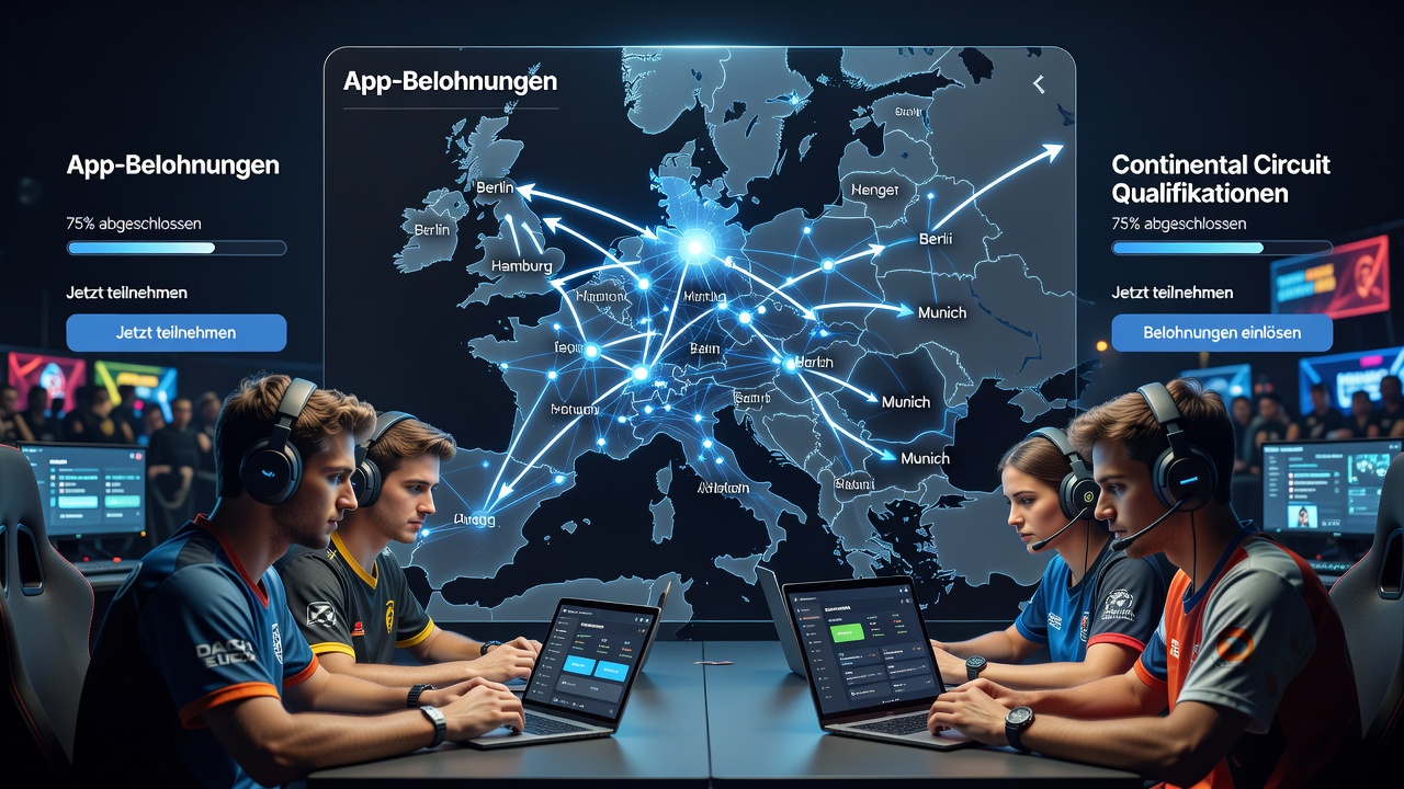 Deutsche Spieler bei kontinentalen Poker-Qualifikationen über App-Belohnungen