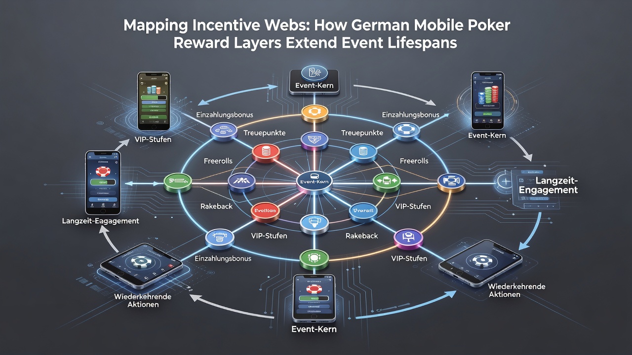 Visualisierung von Anreiznetzen und deren Einfluss auf die Verlängerung mobiler Poker-Events in Deutschland