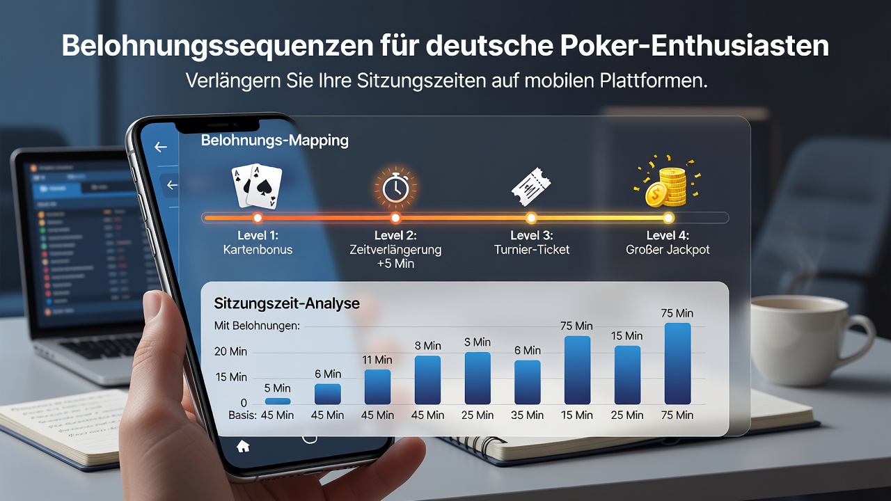 Analyse von Sitzungsverlängerungen durch Belohnungsmuster auf mobilen Poker-Plattformen