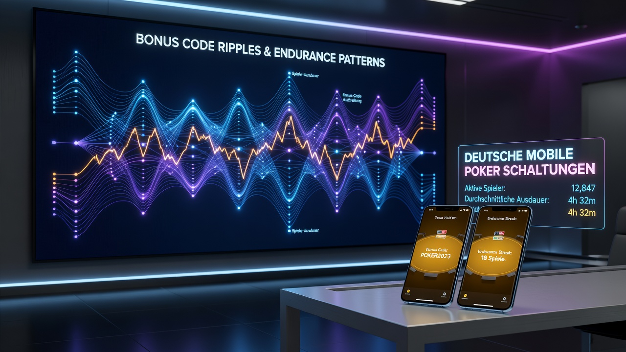 Datenvisualisierung zu Ausdauermustern und Bonus-Code-Wirkungen in deutschen Poker-Apps