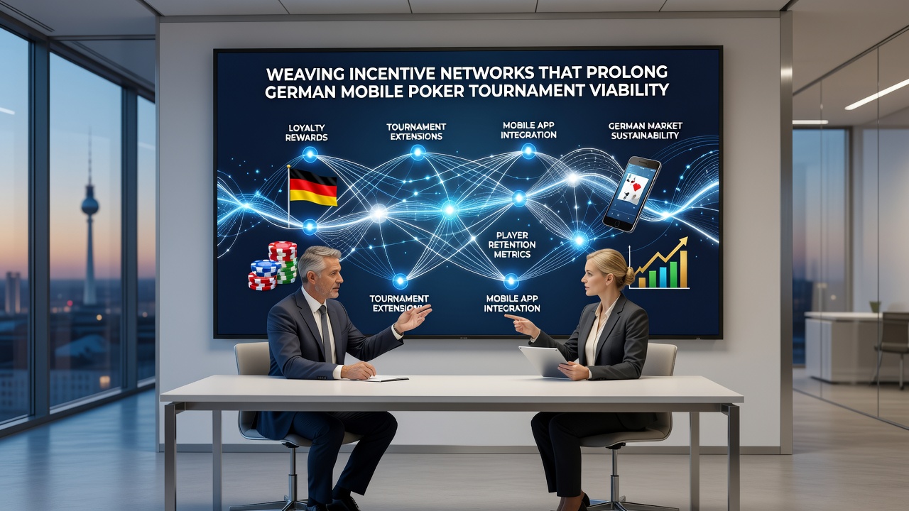 Illustration von Bonusketten und Spielerpfaden in deutschen Poker-Apps